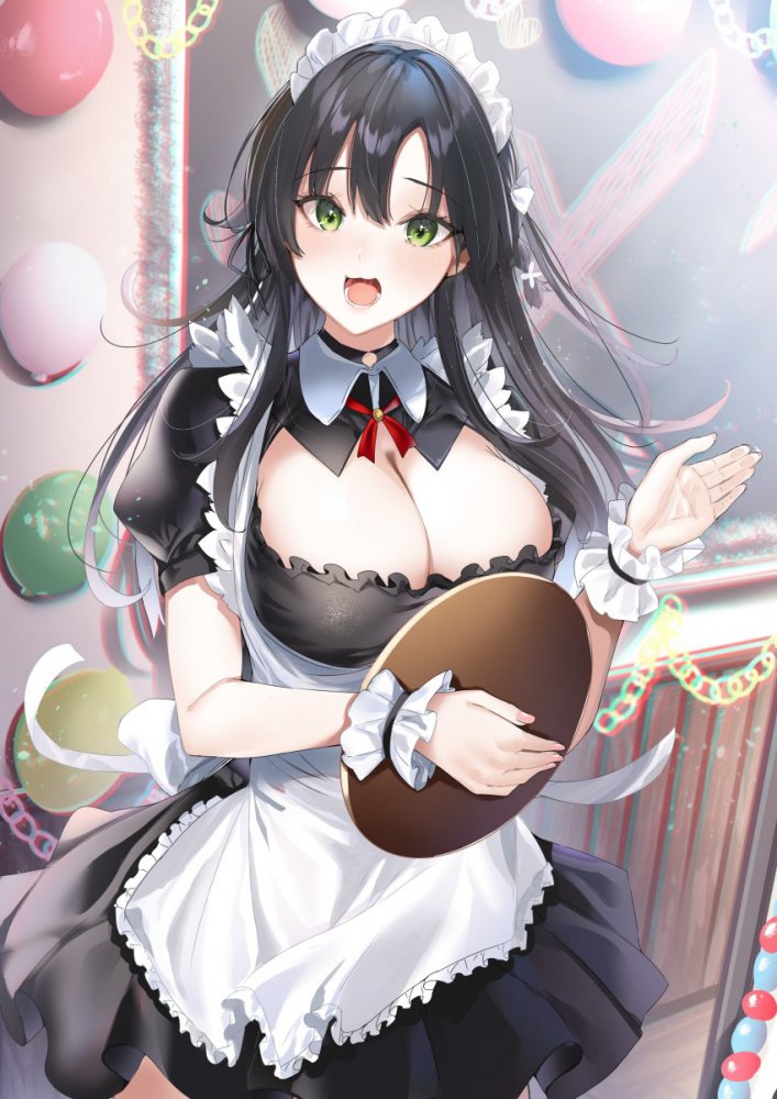 【二次】メイド女子画像　その３６